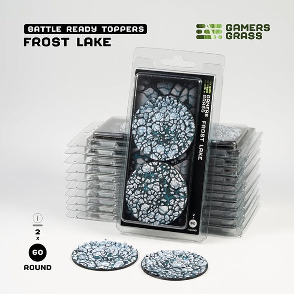 Gamers Grass Battle Ready Toppers Frost Lake 60mm (2)
