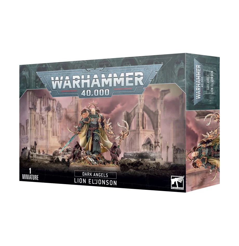 Warhammer 40K Adeptus Astartes Dark Angels Lion El'Johnson