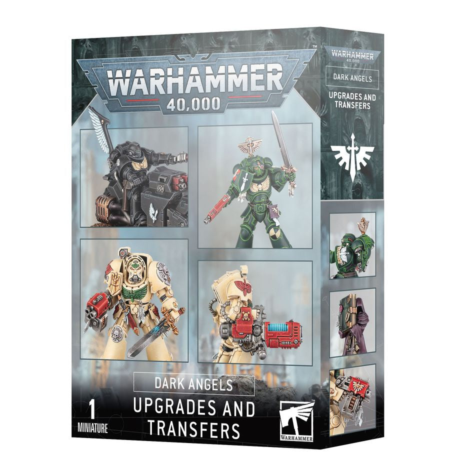 Warhammer 40K Adeptus Astartes Dark Angels Upgrades and Transfers