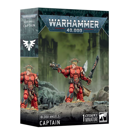 Warhammer 40K Adeptus Astartes Blood Angels Captain
