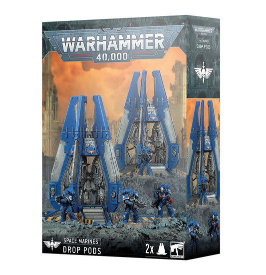 Warhammer 40K Adeptus Astartes Drop Pods