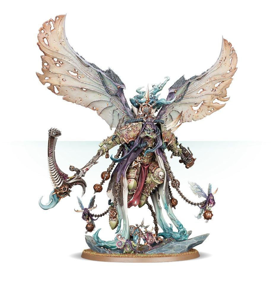 Warhammer 40K Chaos Death Guard Mortarion, Daemon Primarch of Nurgle