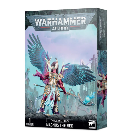 Warhammer 40K Chaos Thousand Sons Magnus the Red,  Daemon Primarch of Tzeentch