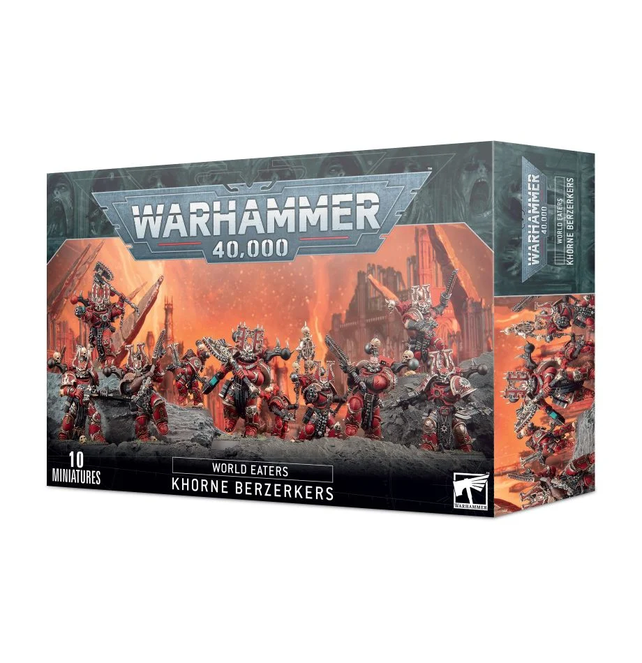 Warhammer 40K Chaos World Eaters Khorne Berserkers