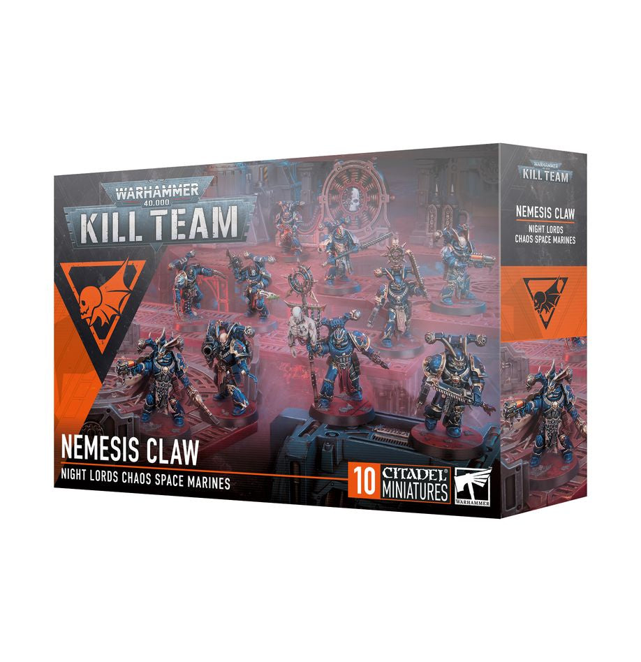 Warhammer 40K Kill Team Operatives Chaos Space Marine Night Lords (Nemesis Claw)