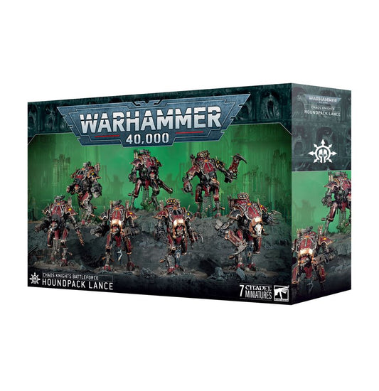 Warhammer 40K Battleforce Chaos Knights Houndpack Lance