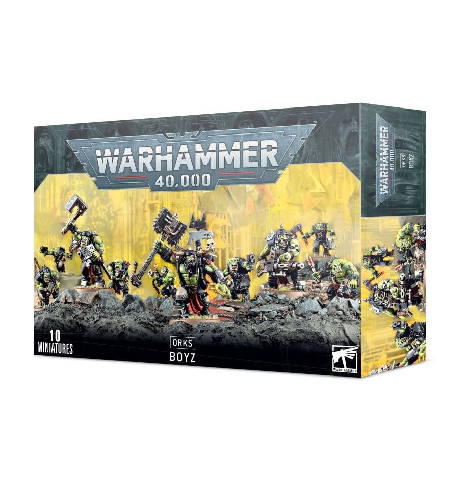 Warhammer 40K Xenos Orks Boyz v2