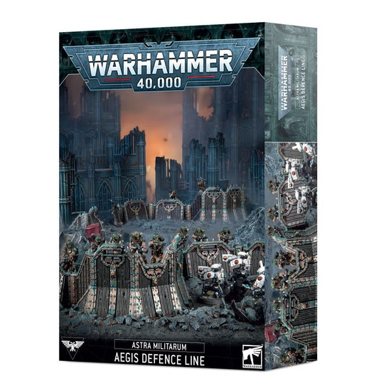 Warhammer 40K Terrain Astra Militarum Aegis Defence Line