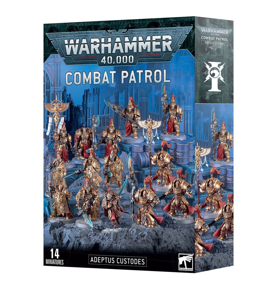 Warhammer 40K Adeptus Custodes Combat Patrol Armageddon