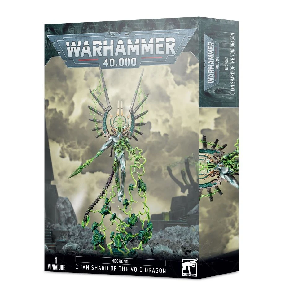Warhammer 40K Xenos Necrons C'tan Shard of the Void Dragon