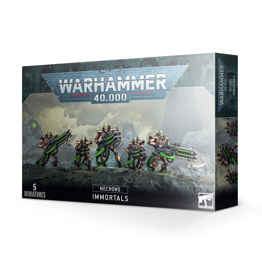 Warhammer 40K Xenos Necrons Immortals (Deathmarks)