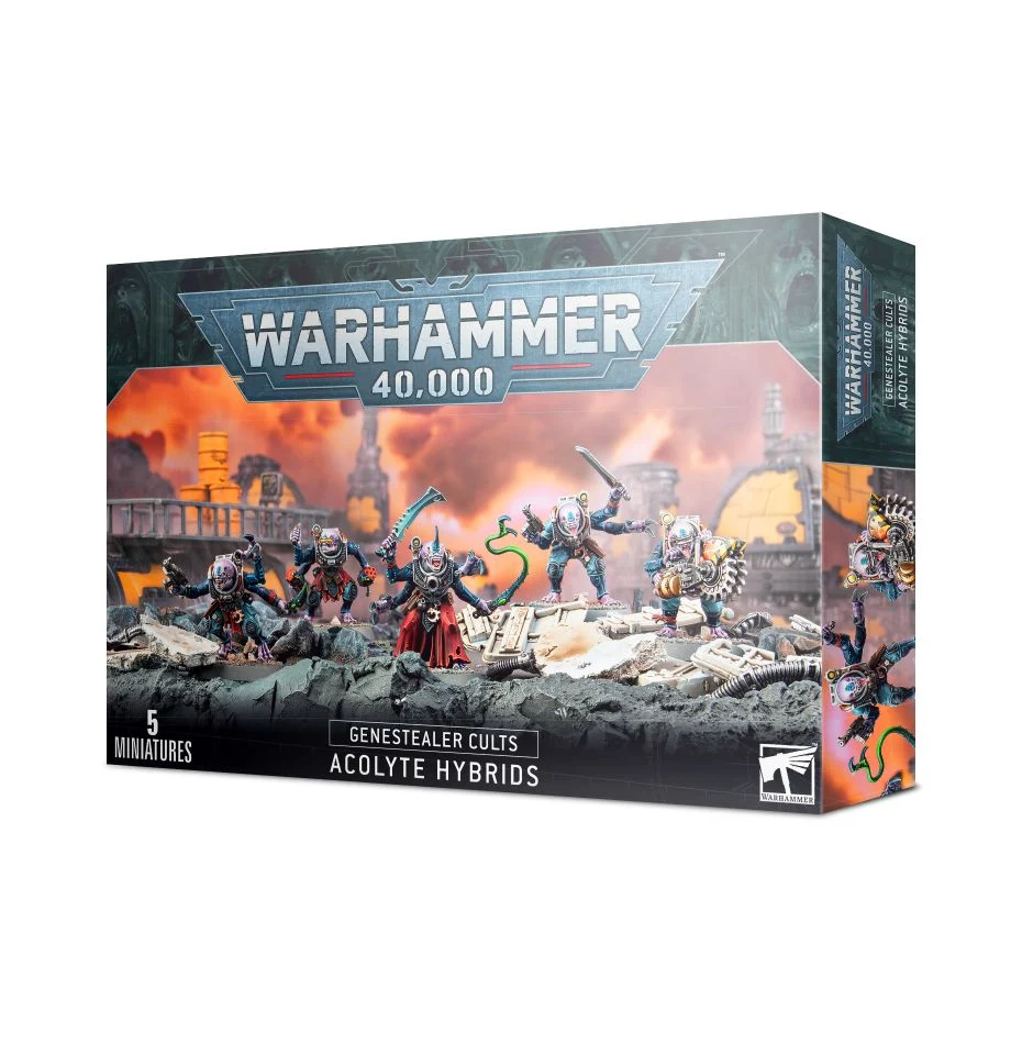 Warhammer 40K Xenos Genestealer Cults Acolyte Hybrids or Hybrid Metamorphs