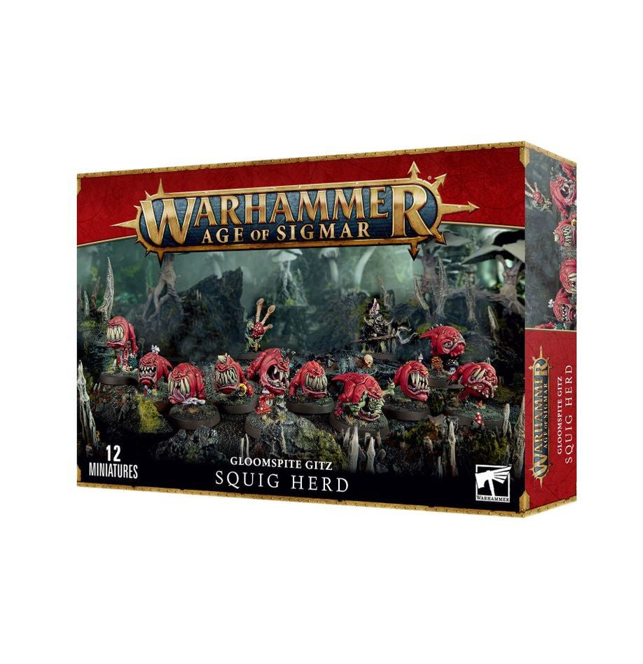 Warhammer AoS Destruction Gloomspite Gitz Squig Herd