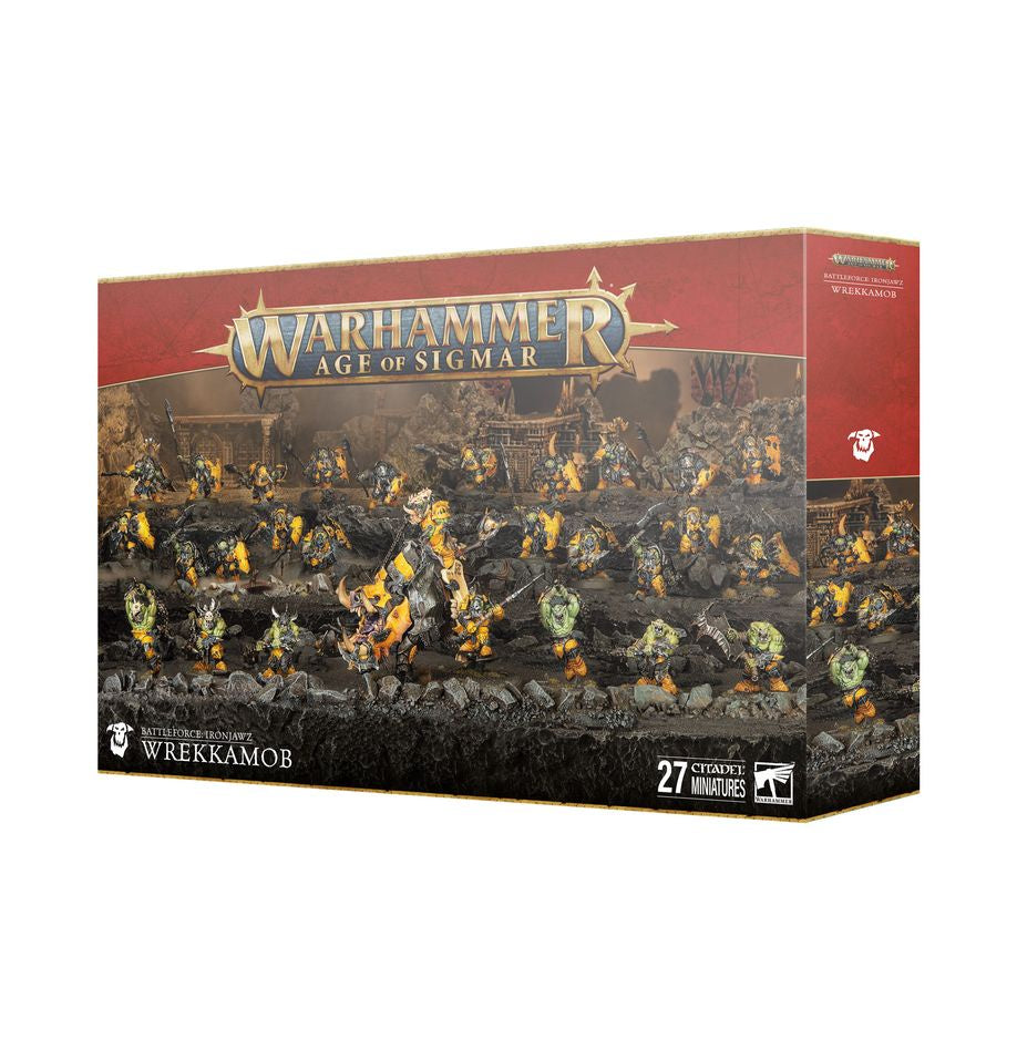 Warhammer AoS Battleforce Ironjawz Wrekkamob