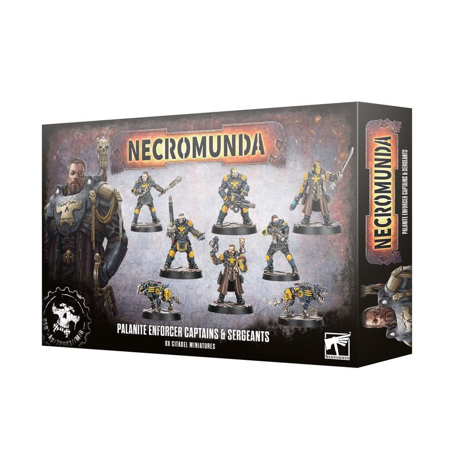 Necromunda Palanite Enforcer Patrol Captains and Sergeants