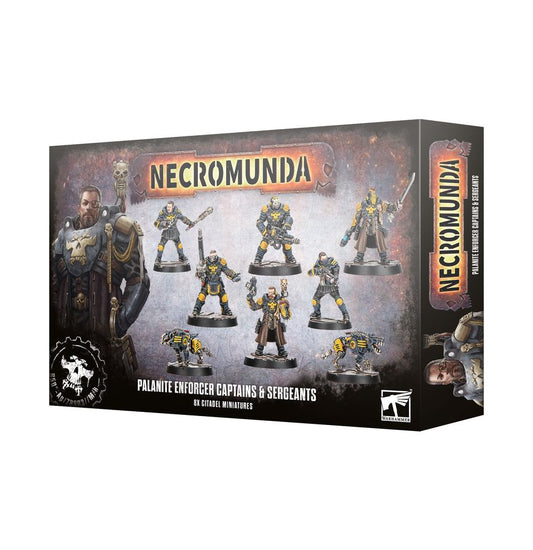 Necromunda Palanite Enforcer Patrol Captains and Sergeants