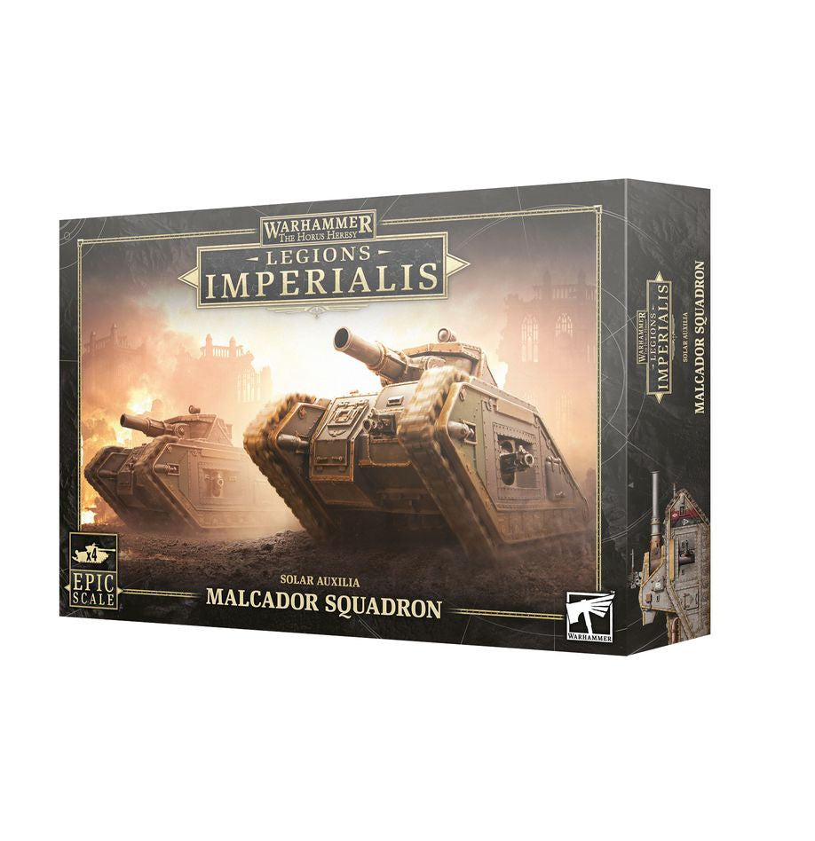 Warhammer Legions Imperialis HH Solar Auxilia Malcador Squadron