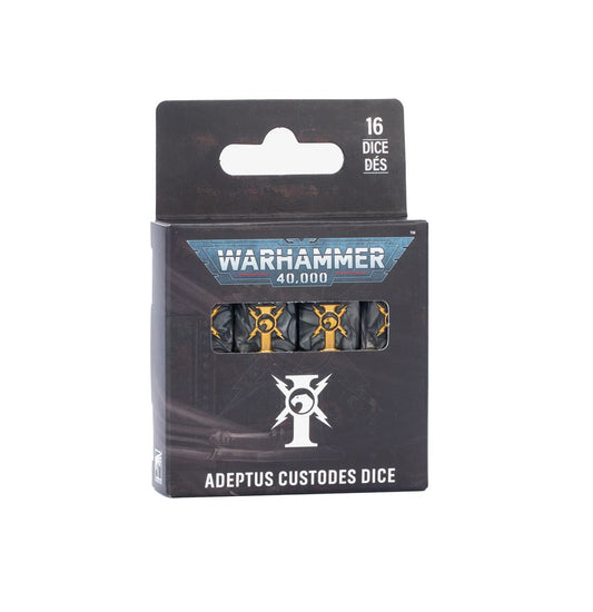 Warhammer 40K Faction Dice Adeptus Custodes 11th Edition