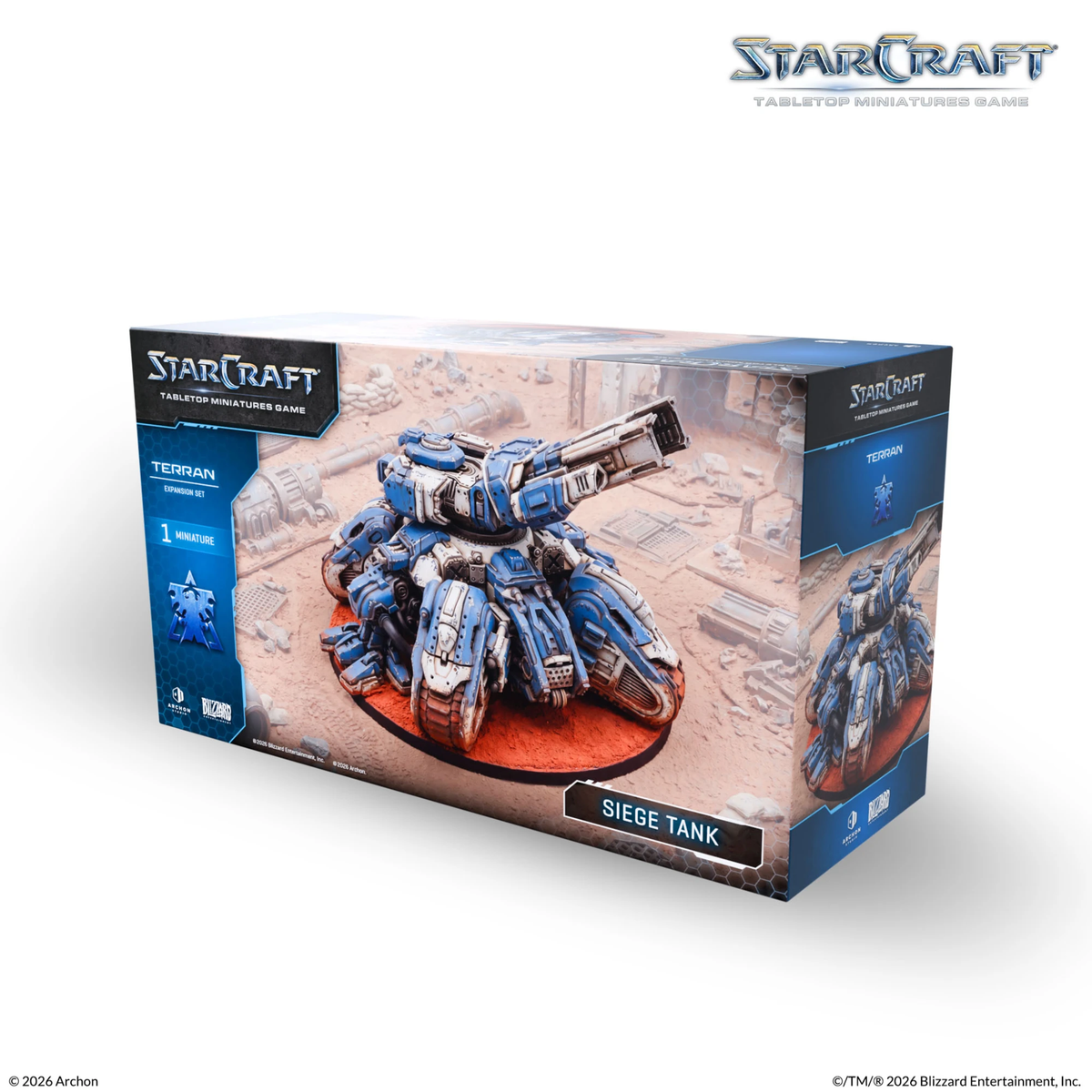 Starcraft The Miniatures Game Terran Expansion Siege Tank