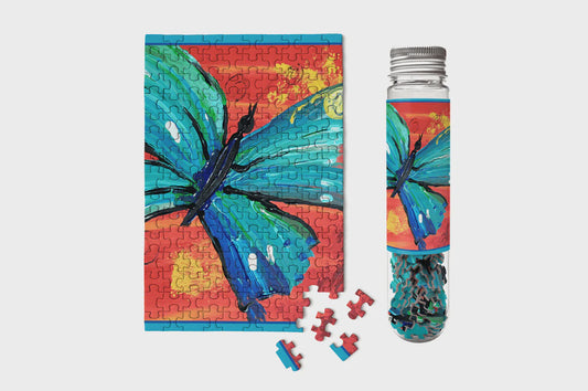 MicroPuzzle Yellow Butterfly