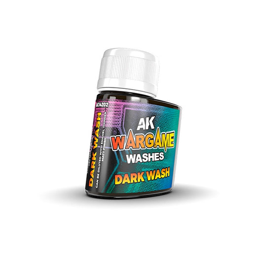 AK Interactive Wargame Enamel Wash Black (35ml)