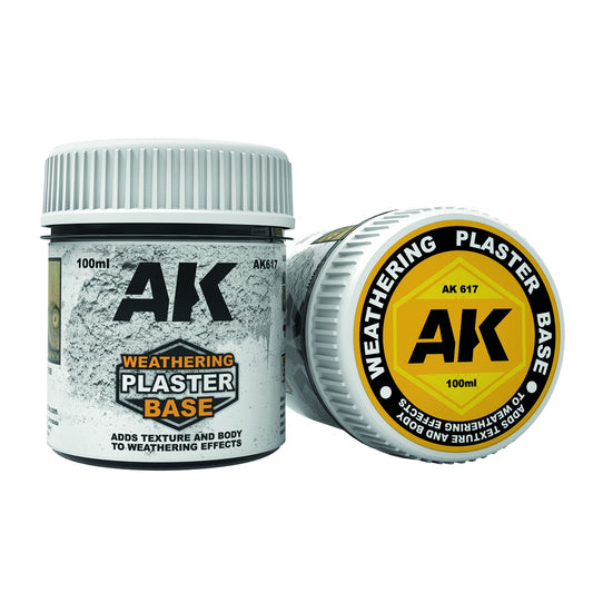 AK Interactive Wargame Terrain Weathering Plaster Base (100ml)