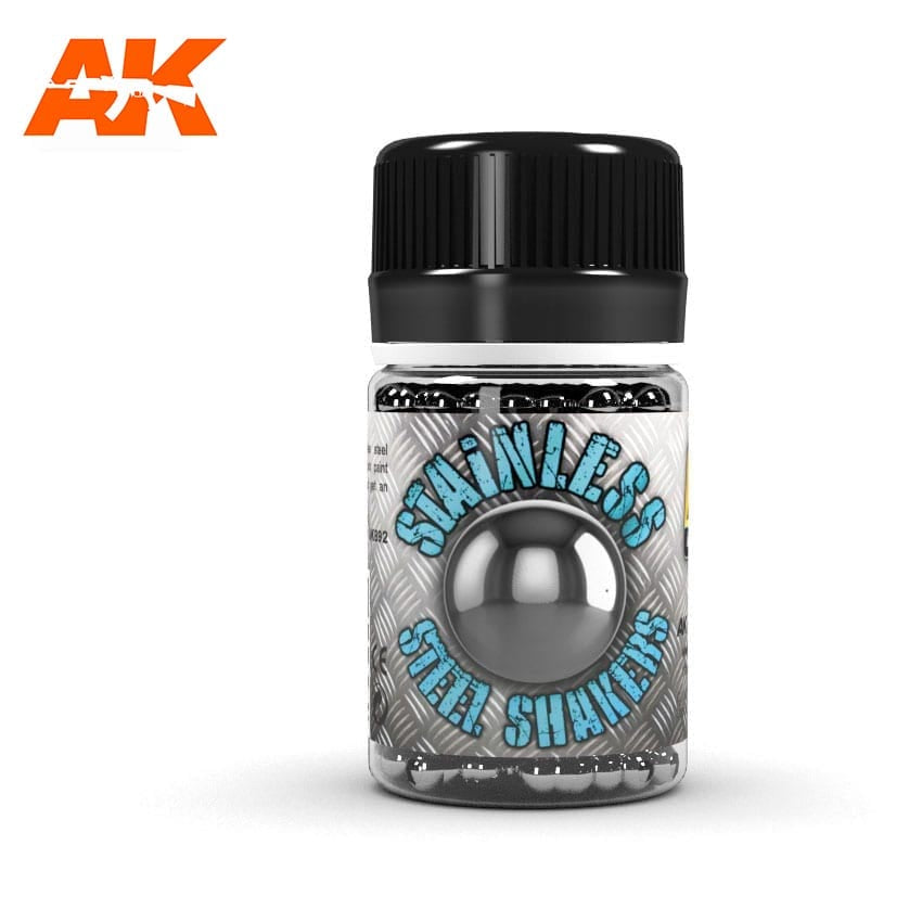 AK Interactive  Stainless Steel Shakers (250)