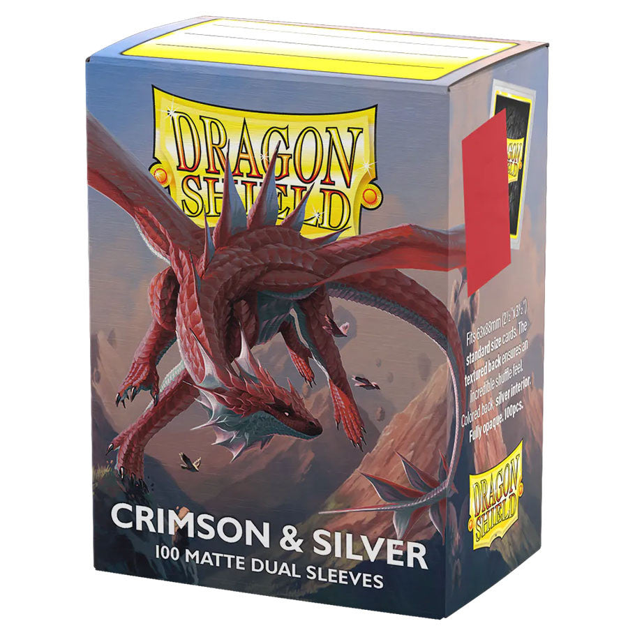 Dragon Shield Card Protectors Standard Dual Matte (100)