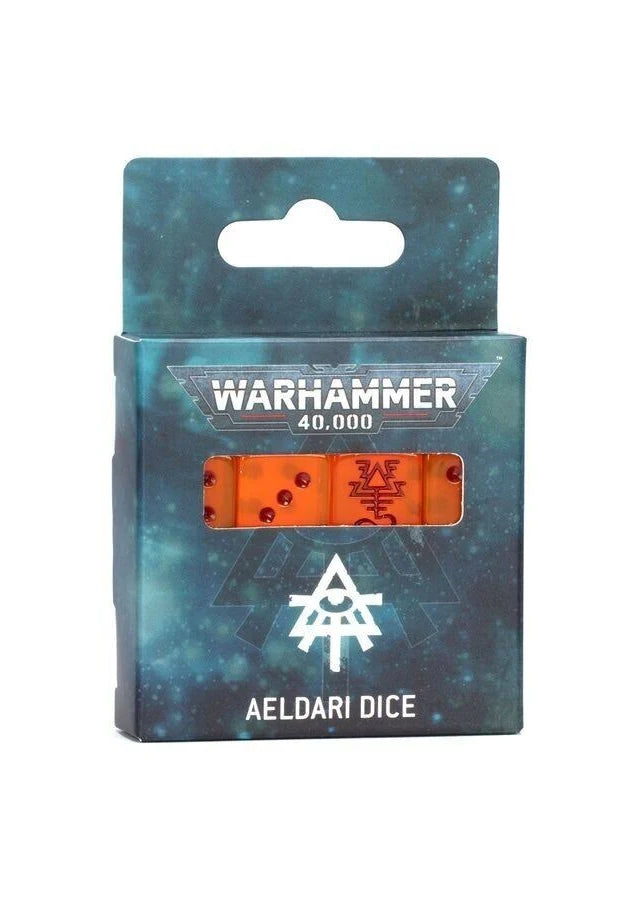 Warhammer 40K Faction Dice Xenos Aeldari 10th Edition