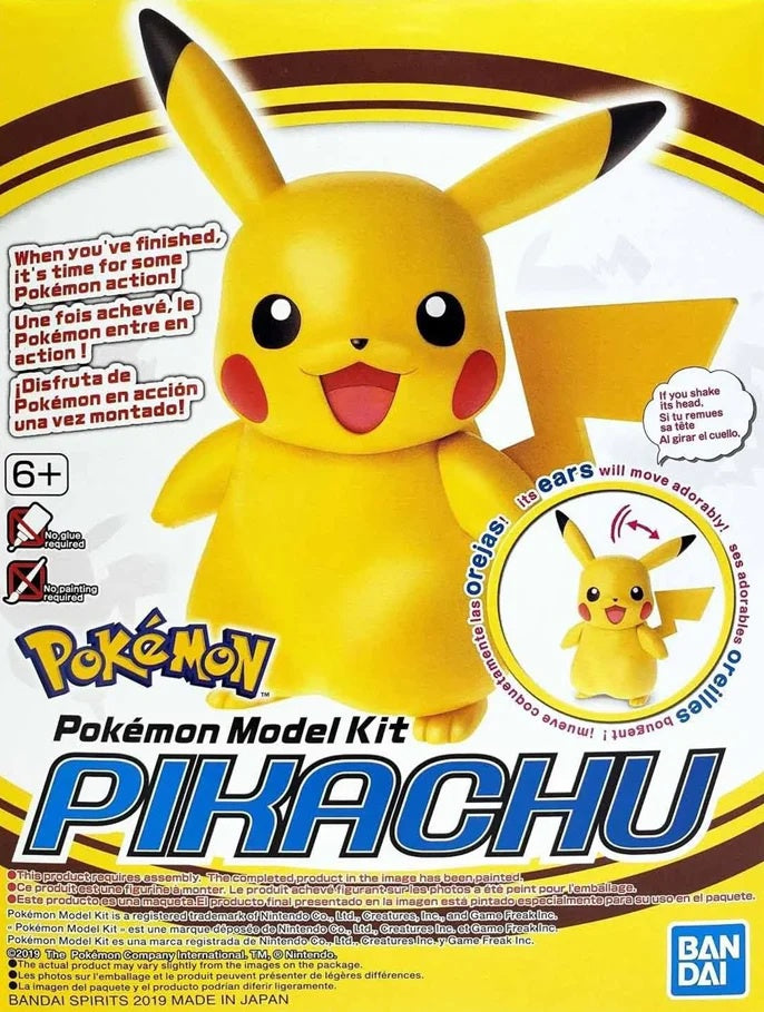 Bandai Hobby Pokémon Model Kit Pikachu