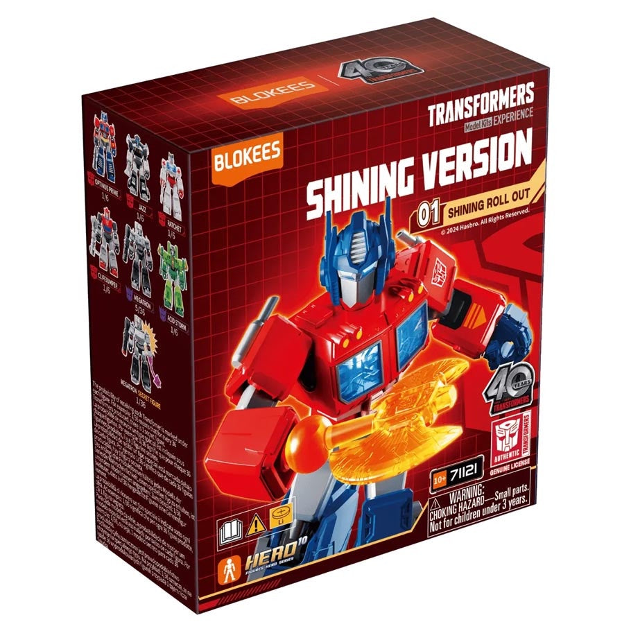 Transformers Shining Version 01 Shining Roll Out