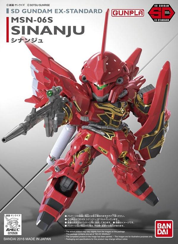 Gunpla Mobile Suit Super Deformed Gundam EX Sinanju