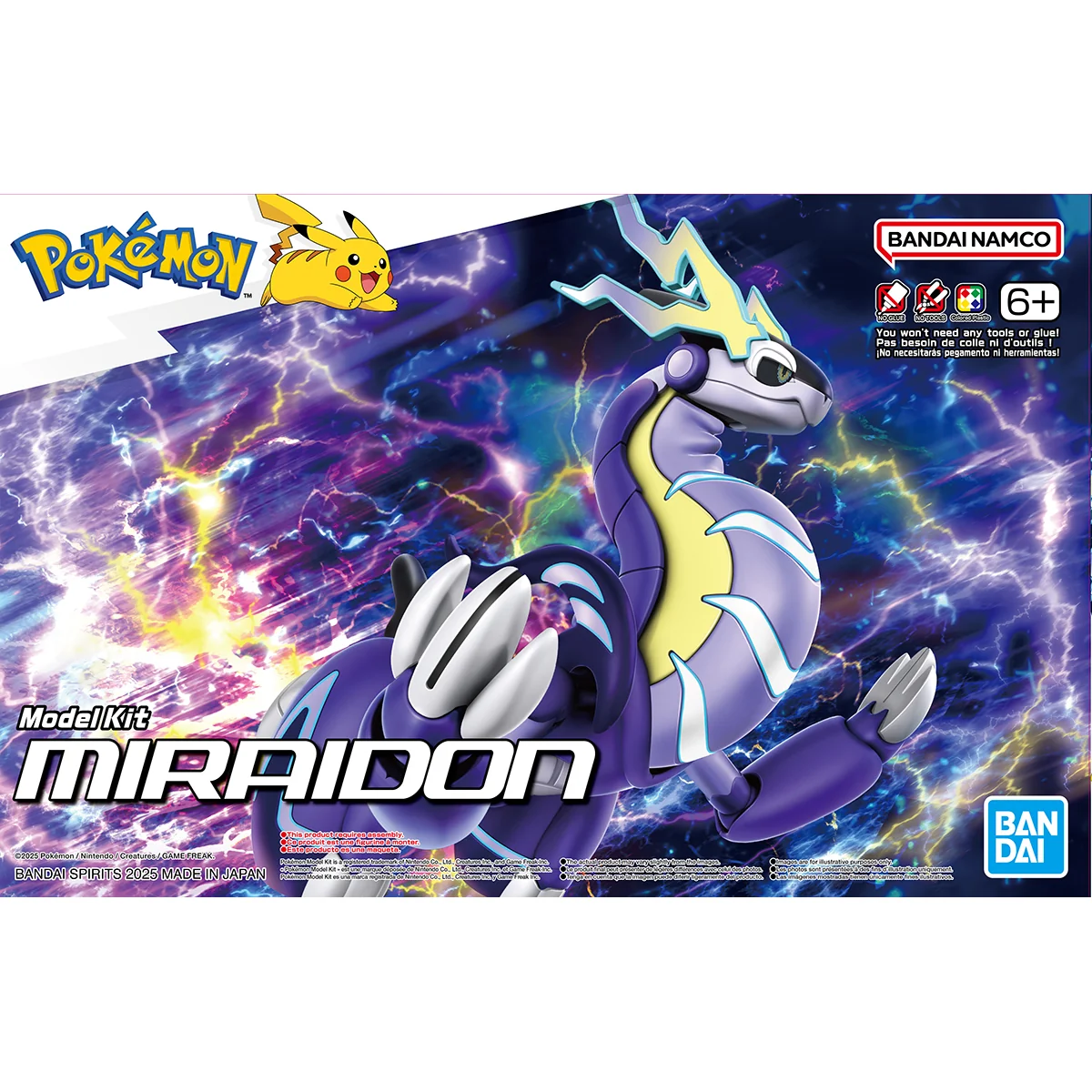 Poképla Pokémon Model Kit Miraidon