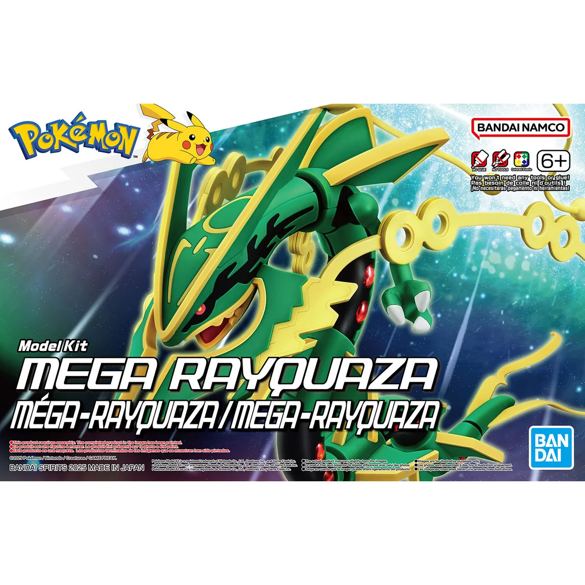 Poképla Pokémon Model Kit Mega Rayquaza