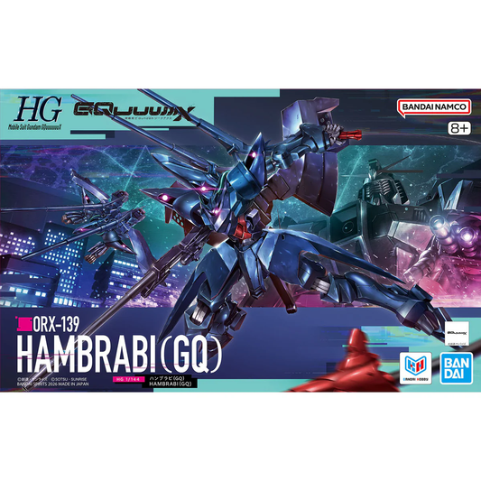 Gunpla Mobile Suit Gundam GQuuuuuuX Hambrabi (GQ) (HG 1/144)