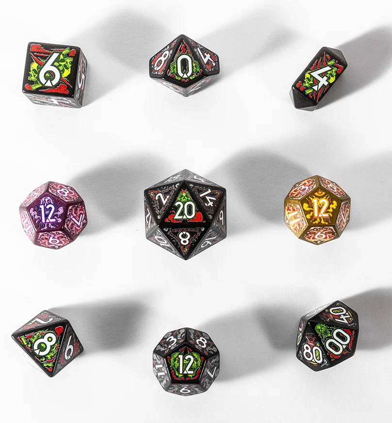 Botch Dice Set Daggerheart Assassin