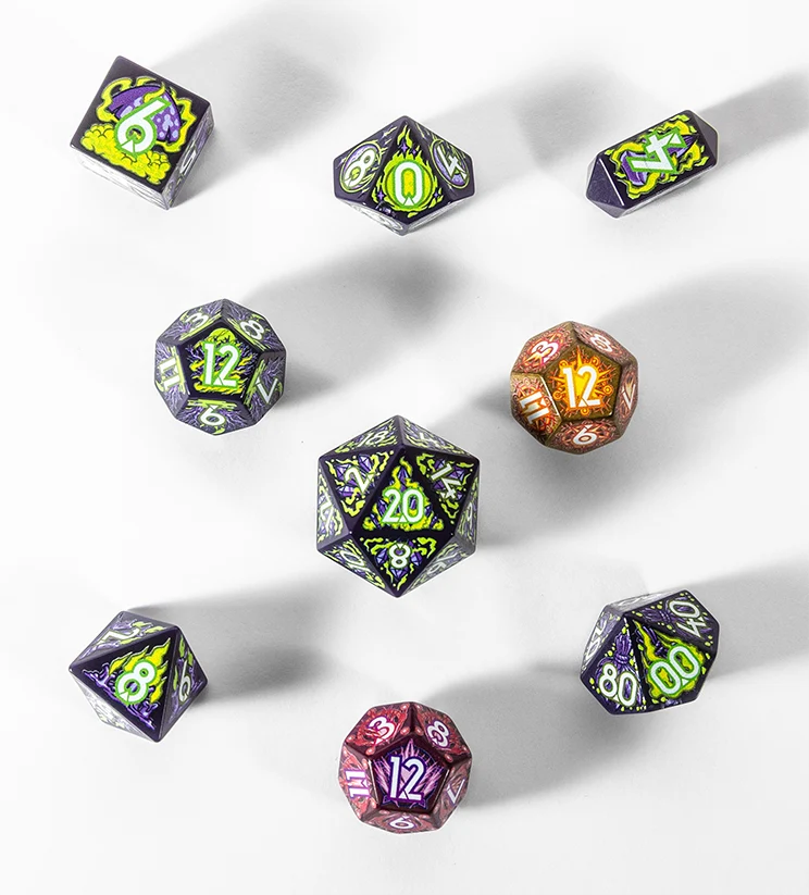 Botch Dice Set Daggerheart Witch
