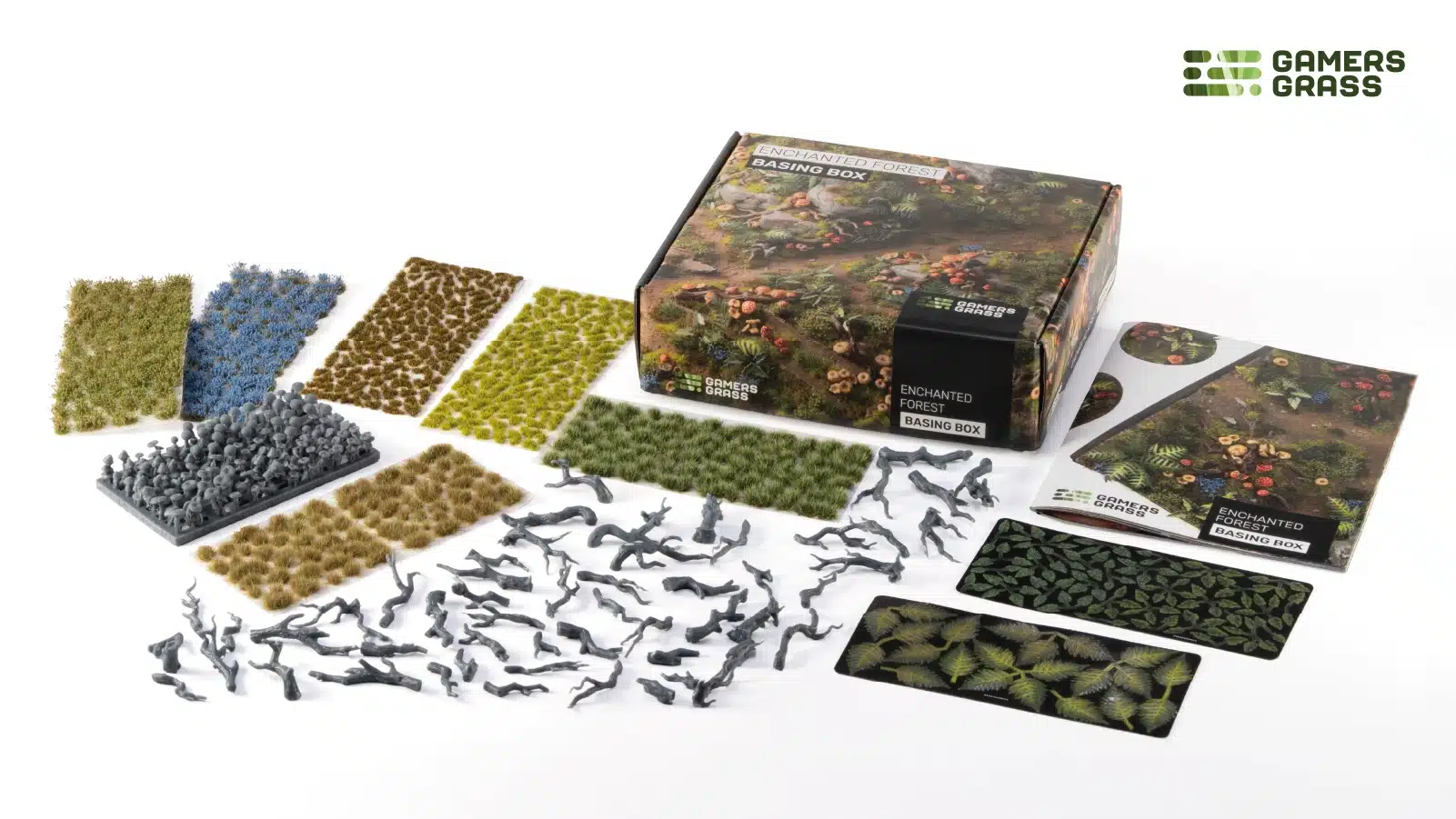 Gamers Grass Basing Box Set Enchanted Forest