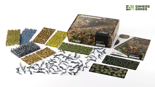 Gamers Grass Basing Box Set Enchanted Forest