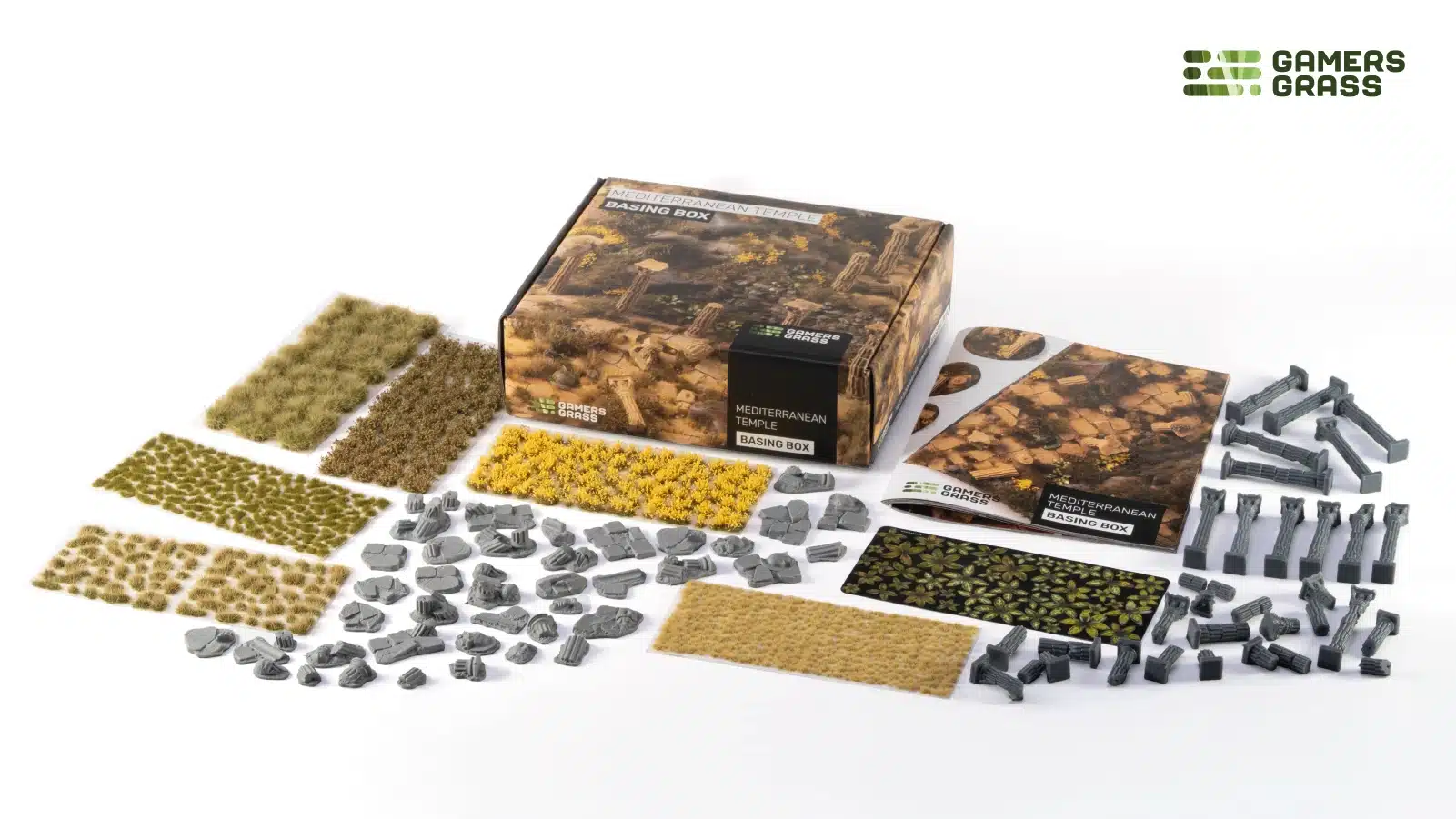 Gamers Grass Basing Box Set Mediterranean Temple