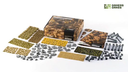 Gamers Grass Basing Box Set Mediterranean Temple