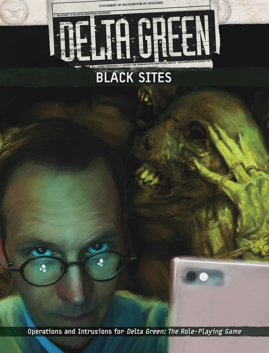 Delta Green RPG Black Sites