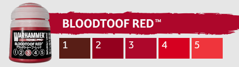 Warhammer Paint Tone Pro Bloodtoof Red
