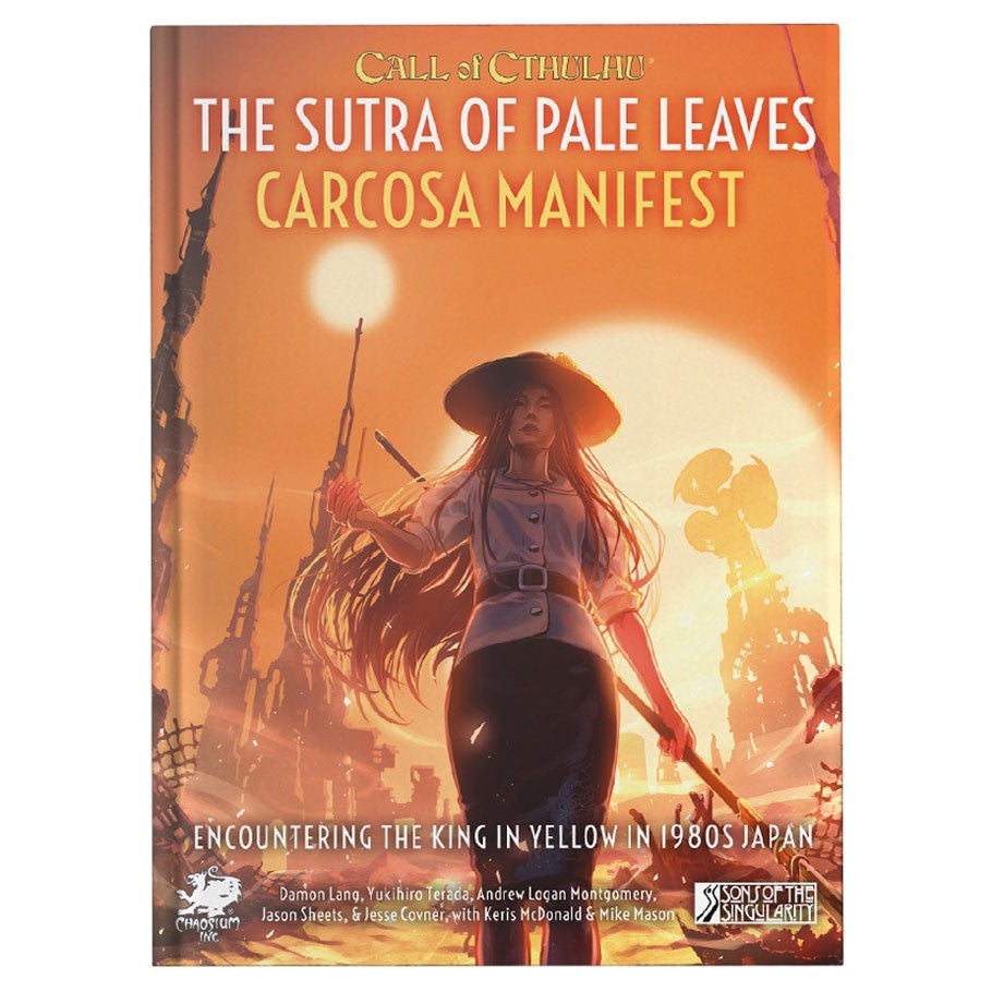 Call of Cthulhu 7th Edition Adventure The Sutra of Pale Leaves Carcosa Manifest