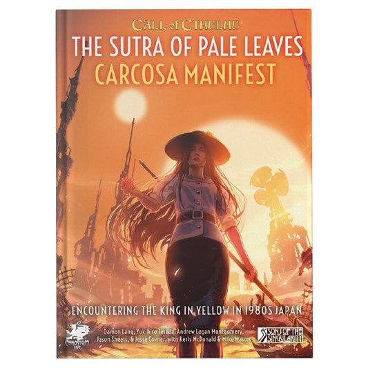 Call of Cthulhu 7th Edition Adventure The Sutra of Pale Leaves Carcosa Manifest