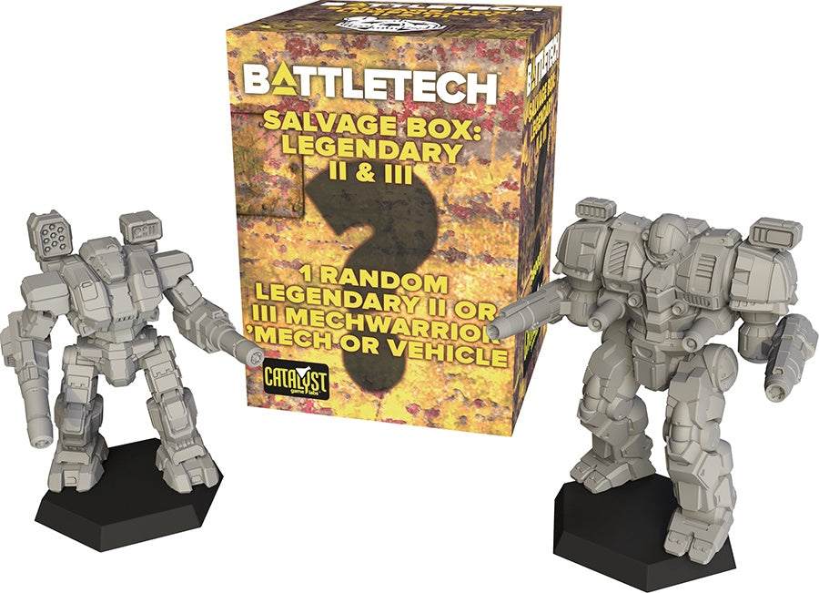 BattleTech FP Salvage Box Mercenaries Legendary II & Legendary III