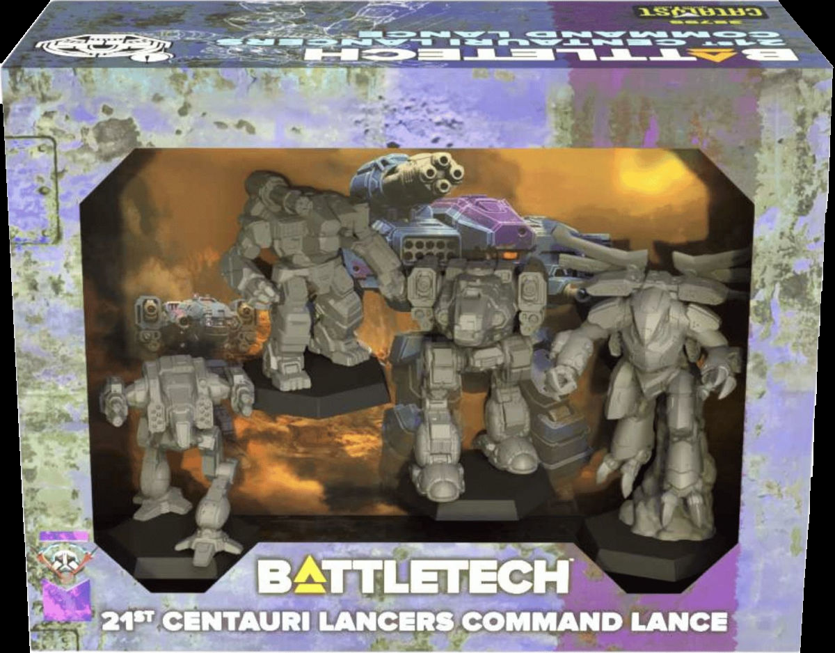 BattleTech FP 21st Centauri Command Lance