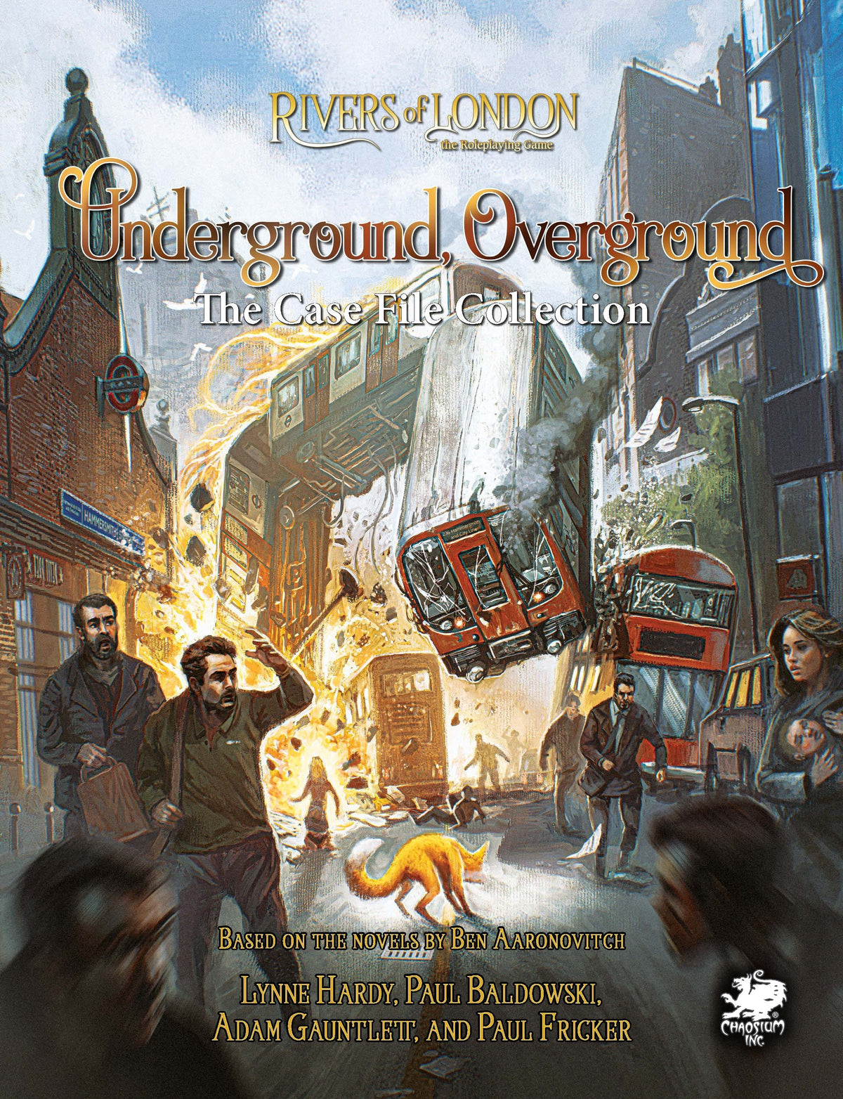 Rivers of London RPG Case File Collection Underground Overground