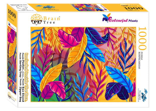 Jigsaw Puzzle 1000 Colorful Plants