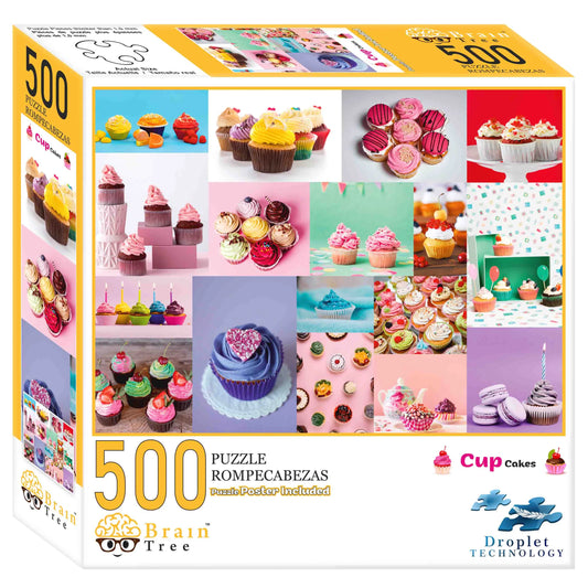 Jigsaw Puzzle 500 Cup Cakes